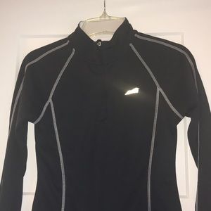 Black Avia long sleeved workout top